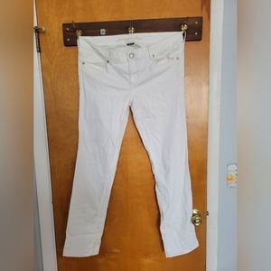 14 White American Eagle Jeans